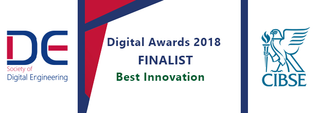 CIBSE Digital Engineering Awards 2018 - Best Innovation Finalist Certificate